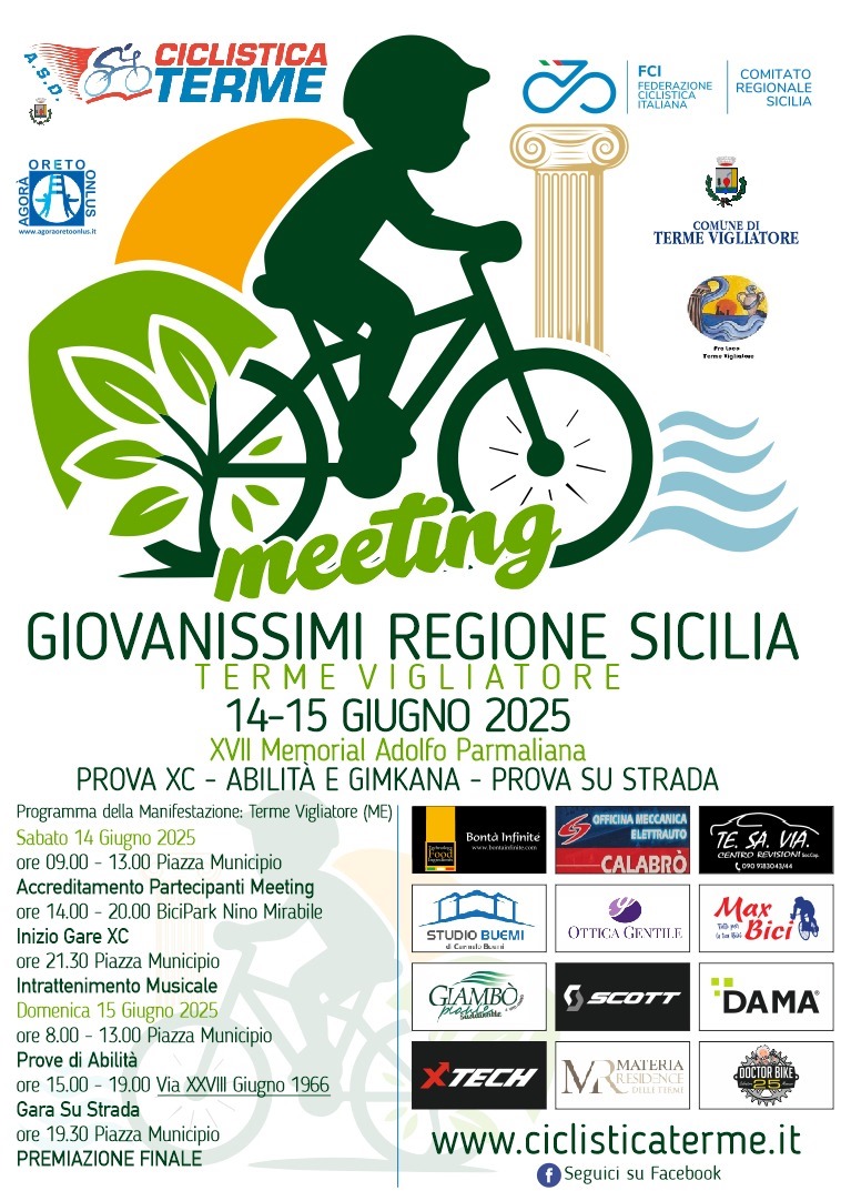 Comunicato n. 45 del 11 Giugno 2025 – VARIAZIONE ORARI MEETING REGIONALE GIOVANISSIMI DI SOCIETA’